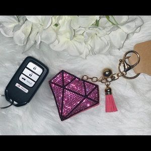 Blinged out 3D keychain